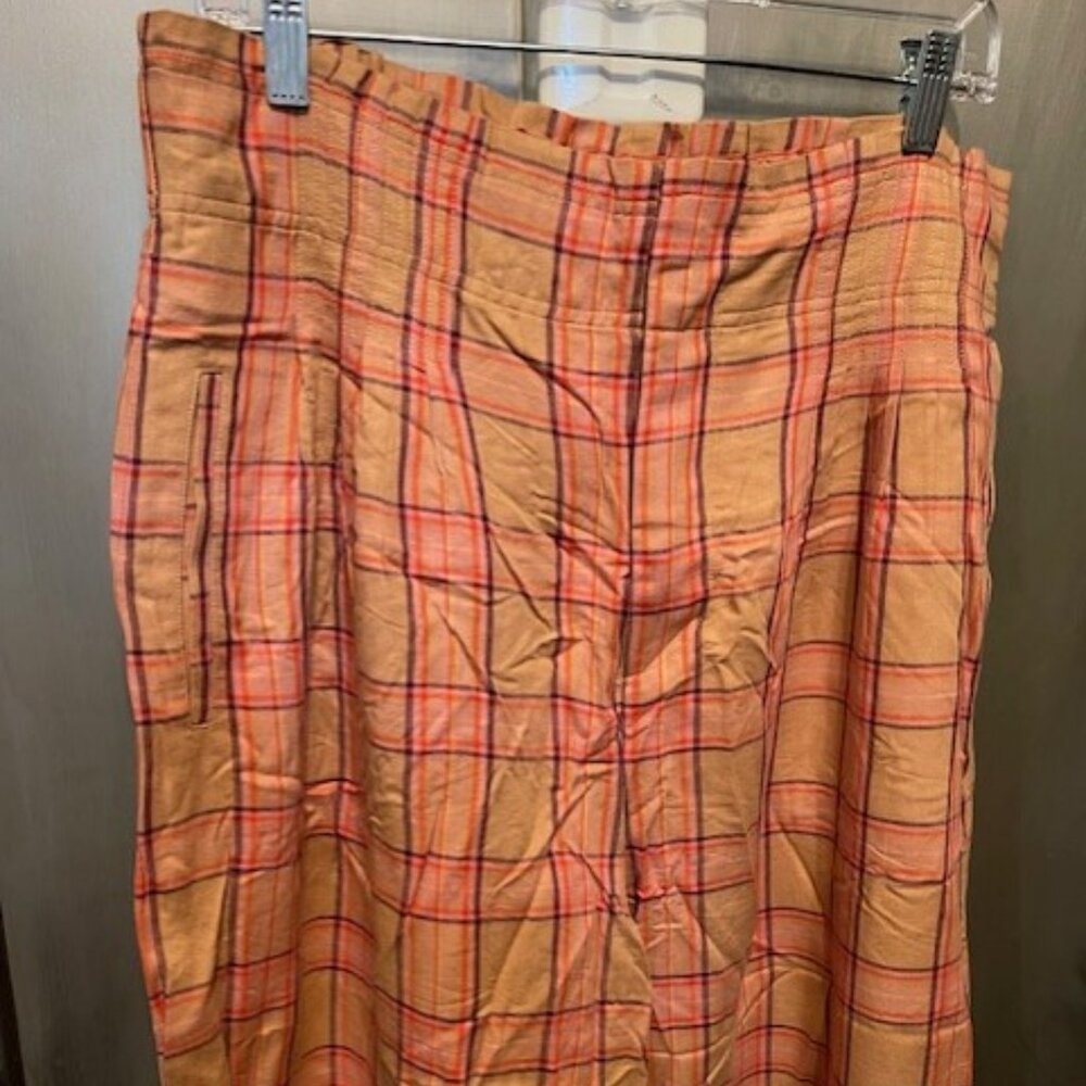 Maeve Albane Retro Plaid Wide Leg Pants - Picture 12 of 16